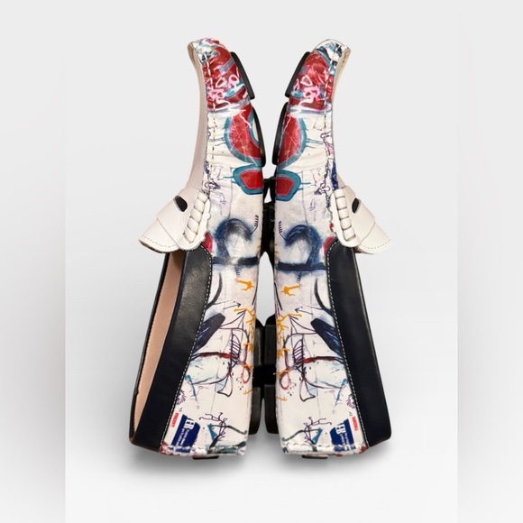 ROBERT GRAHAM
Haryanto Printed Leather Driving Loafers Size 11.5 - Picture 8 of 15